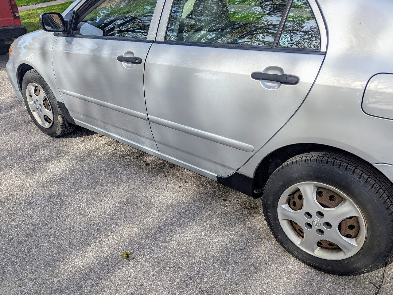 2003-2008 Toyota Corolla Mudflaps / Rocker Guards