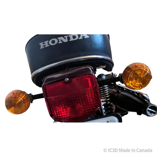 CT70 Signal Mount: Rear Turn Signal Bracket '74+