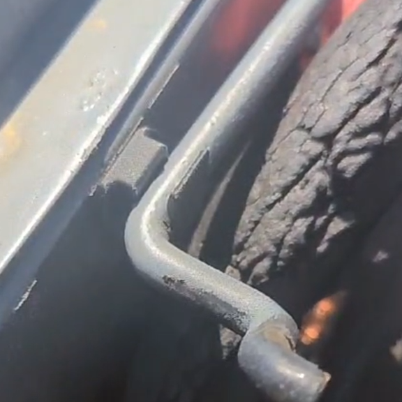 1984-2001 Jeep XJ, MJ Hood Prop Bracket XJ Cherokee & MJ Comanche - product photo