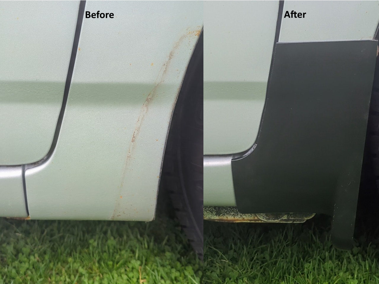 2003-2008 Toyota Corolla Mudflaps / Rocker Guards