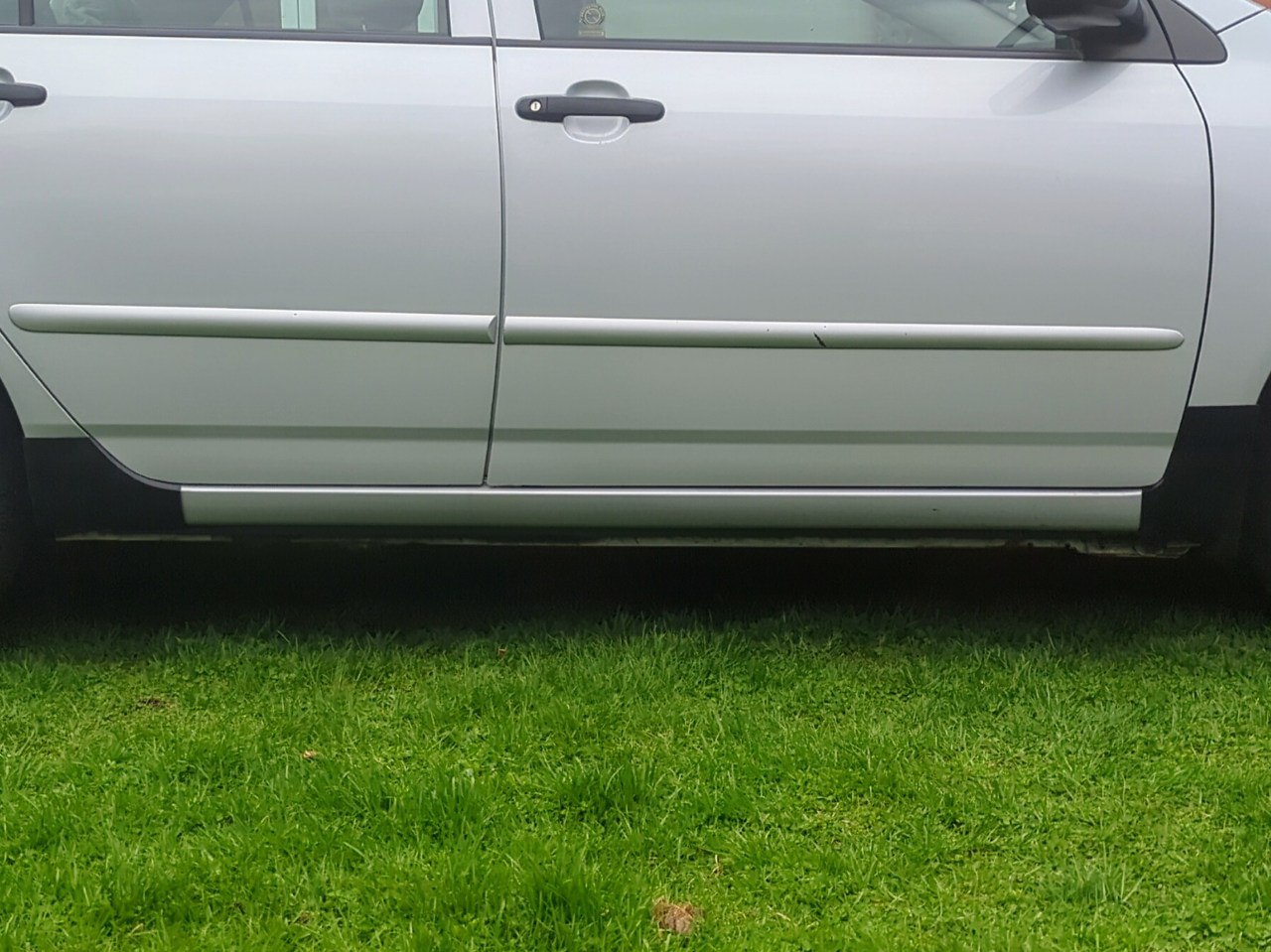 2003-2008 Toyota Corolla Mudflaps / Rocker Guards