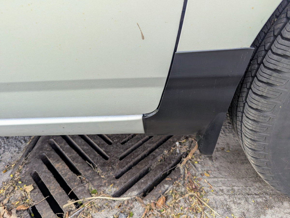 2003-2008 Toyota Corolla Mudflaps / Rocker Guards - product photo